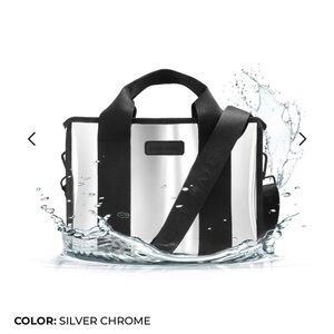 case-mate Reflective Silver Men's Laptop Bag